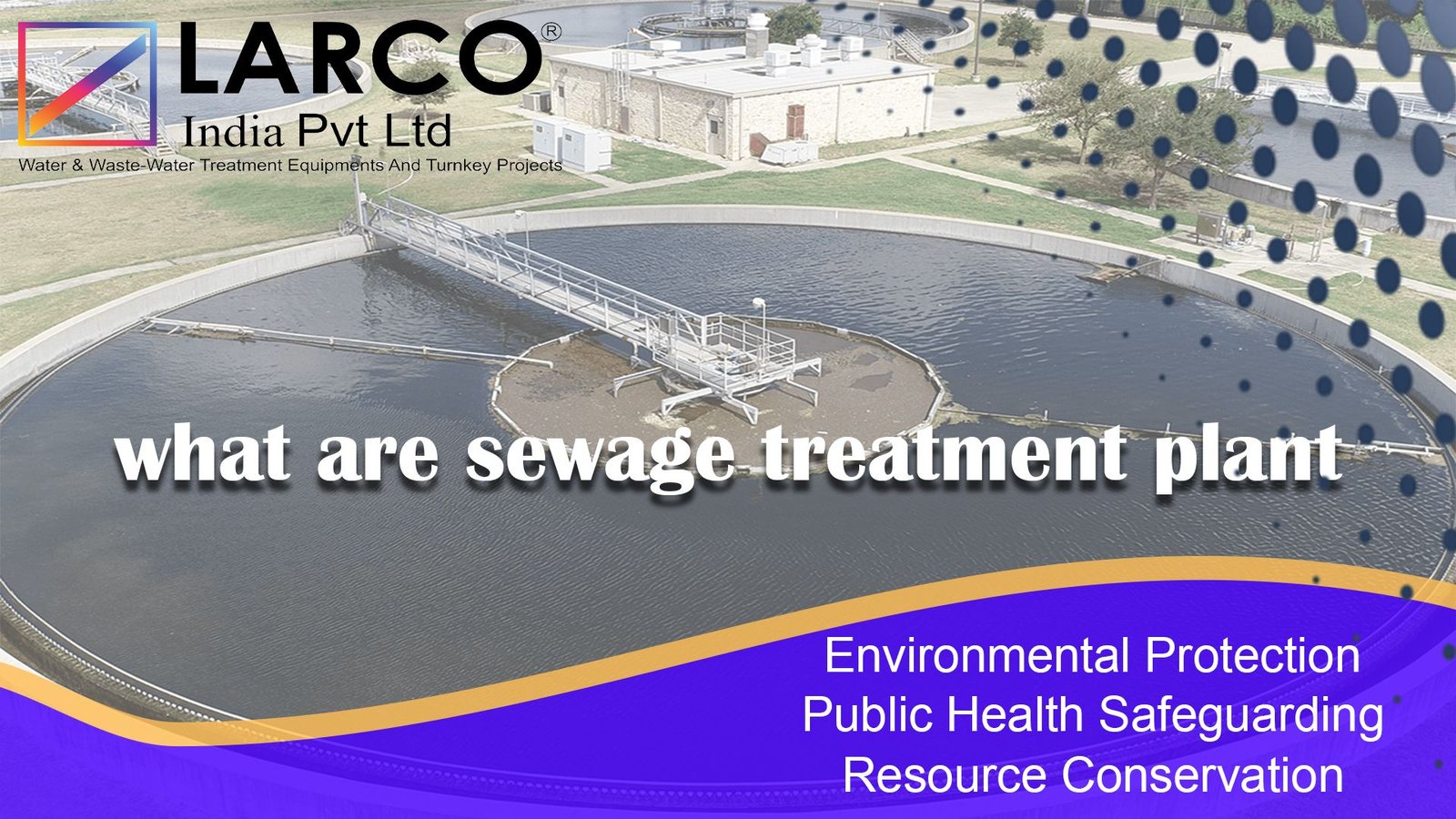 What are sewage treatment plants-larcoindia.in