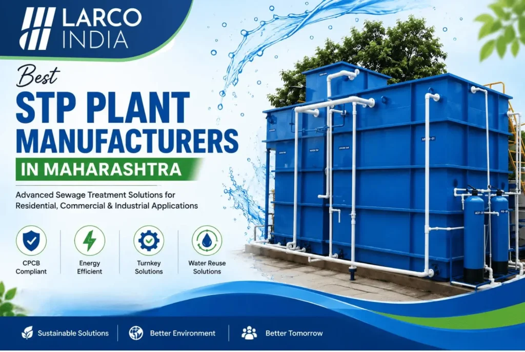 Best STP Plant Manufacturers In Maharashtra -larcoindia.in