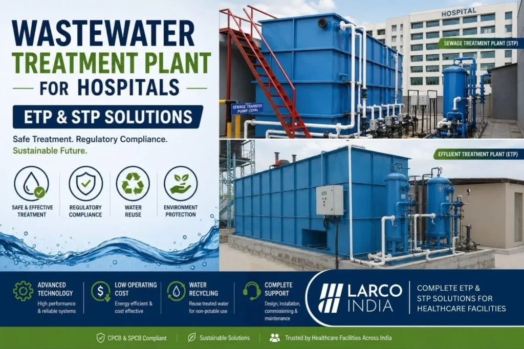wastewater treatment plant for hospitals- larcoidia.in