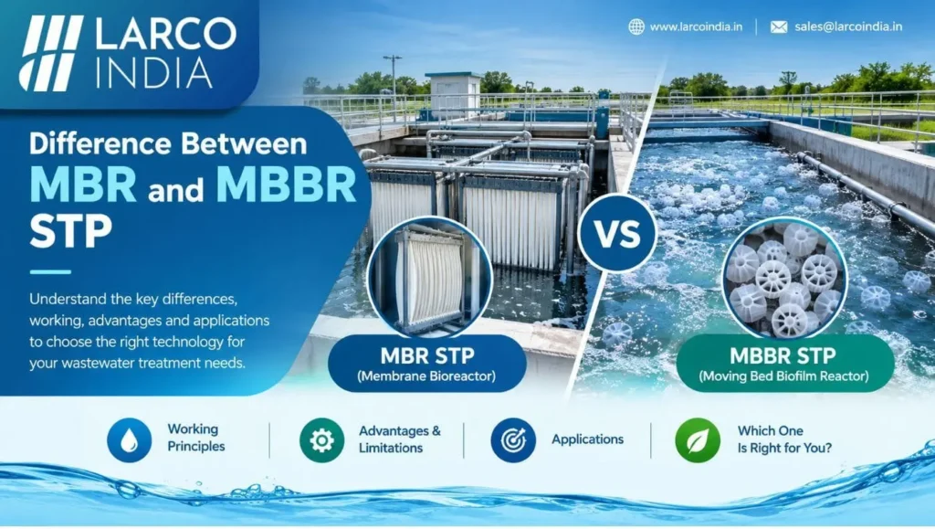Difference between MBR and MBBR STP - larcoindia.in