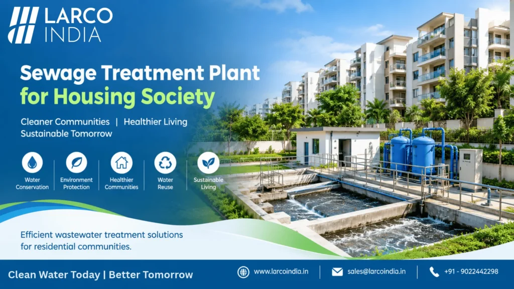 Sewage Treatment Plant for Housing Society - larcoindia.in